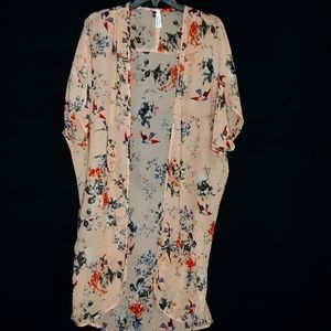 Floral Print Cover Up